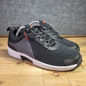 Orthofeet Edgewater 617 Men's Walking Shoes 11.5 4E Extra Wide Orthopedic Black
